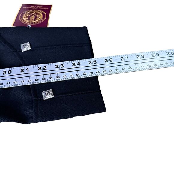 Gaelic Themes Argyle Jacket Mens 48R Black Single breasted 100% Wool New READ - Picture 10 of 12